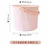 马卡龙炫彩桶 B 水蜜桃粉色 8L 商品缩略图0