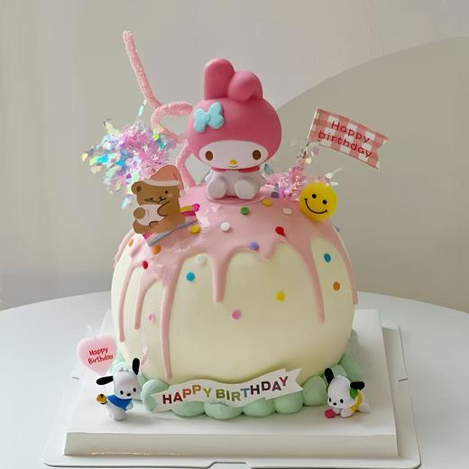 【美乐蒂的好朋友】儿童生日蛋糕 商品图0