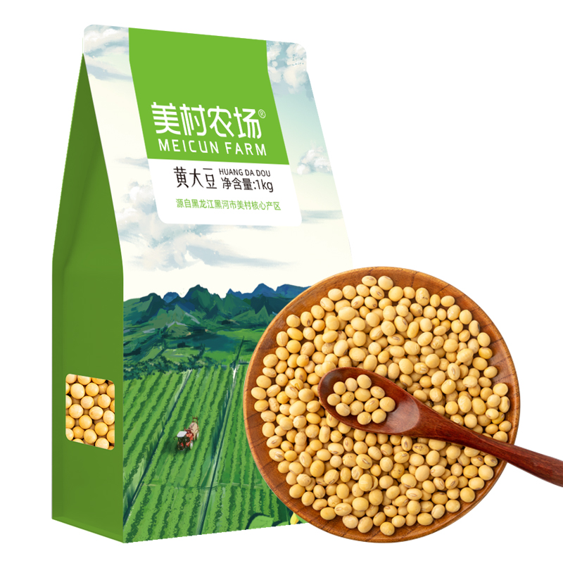 美村农场黄豆1kg