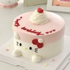 【发呆kitty】可爱儿童生日蛋糕 商品缩略图0