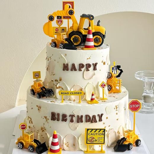 【双层挖掘机】双层儿童蛋糕（需要2天提前预定） 商品图0