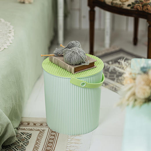 马卡龙炫彩桶 B 水蜜桃粉色 20L 商品图4