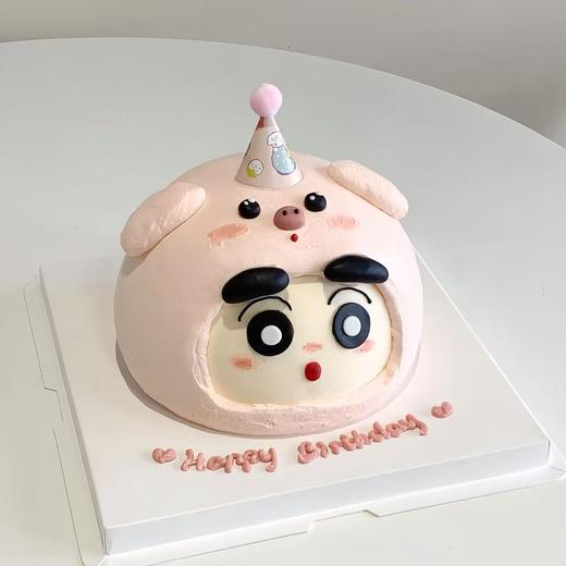 【蜡笔小新小宝宝】儿童生日蛋糕 商品图0