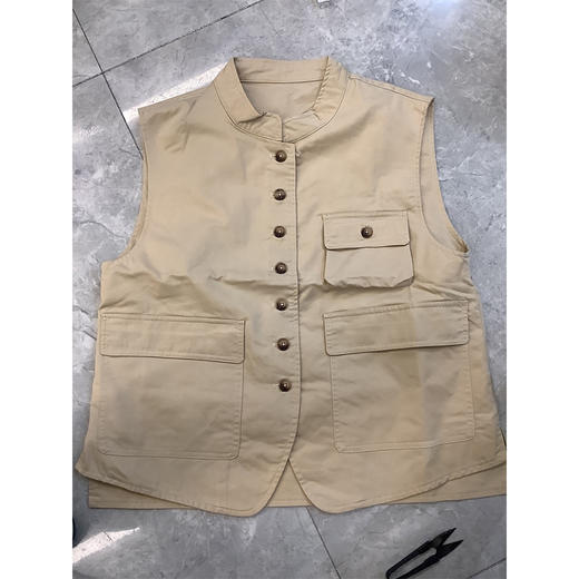 【不退不换】良木礼工装马甲（Q2584177） 商品图0