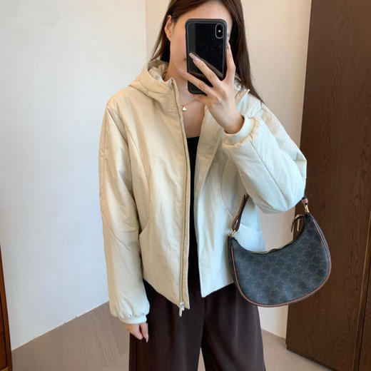 Lu家同款棉服，连帽外套 比羽绒更轻薄更保暖 商品图3