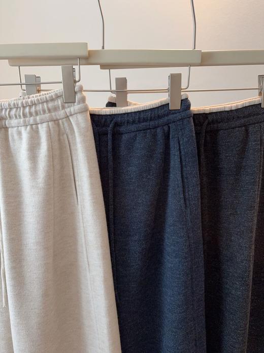 兔毛绒感椰奶绒绒裤  秋冬万能穿搭阔腿裤 商品图4