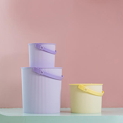 马卡龙炫彩桶 B 水蜜桃粉色 20L 商品图3