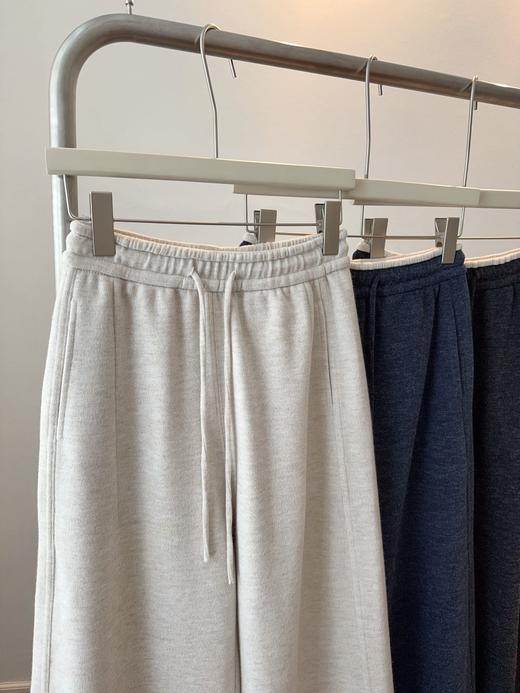 兔毛绒感椰奶绒绒裤  秋冬万能穿搭阔腿裤 商品图3