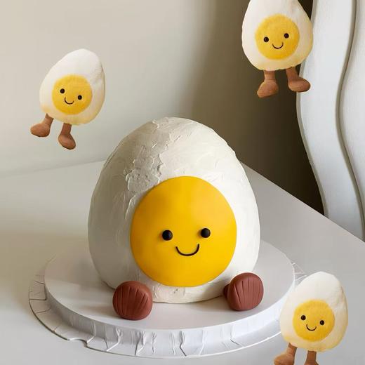 【大鸡蛋！】ins风jellycat儿童生日蛋糕 商品图0