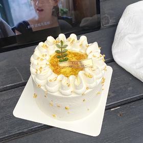 【许我耀眼】许妍同款桂花4英寸动物奶油分享蛋糕