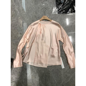 【预售7天】良木礼桑蚕丝斜襟上衣（Q2593323）