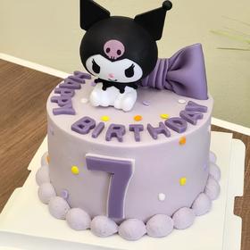 【库洛米小朋友】ins风翻糖儿童生日蛋糕