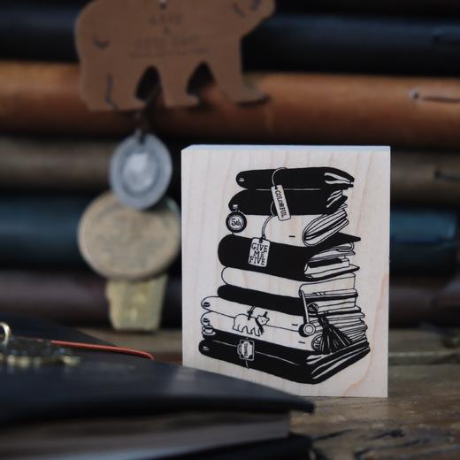 第十一弹五周年原创手帐枫木堆高高台产绿泡棉橘胶皮 商品图1