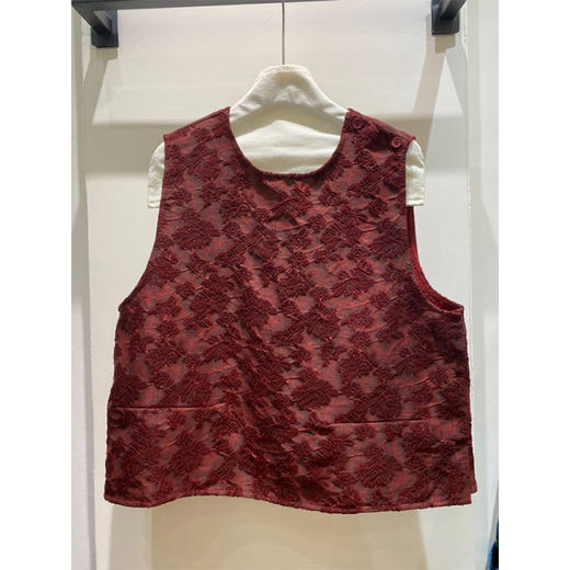 【预售7天】良木礼桑蚕丝背心（Q2593481） 商品图0