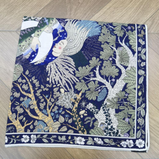 【不退不换】【预售7天】良木礼丝毛方巾（Q2593882） 商品图0