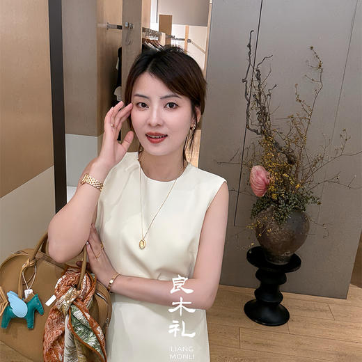 【不退不换】良木礼醋酸无袖上衣（X2592645） 商品图4