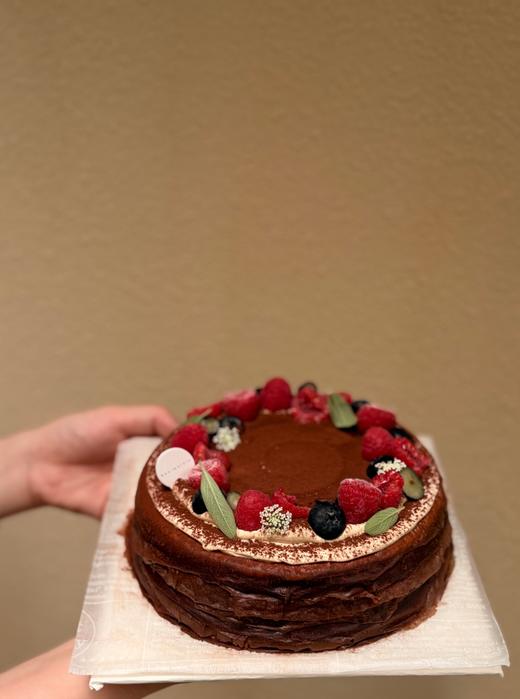 8寸黑巧千层（提前2-3天预订） 商品图0