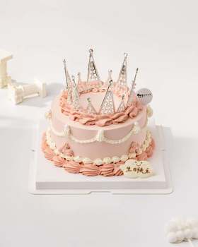 复古满天星皇冠（百分百进口动物奶油）