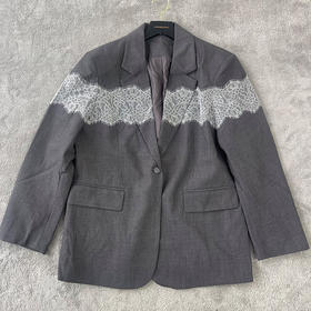 【不退不换】良木礼蕾丝外套（66088）