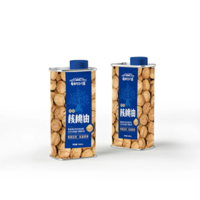 香格里拉印象有机核桃油500mL（铁罐装）