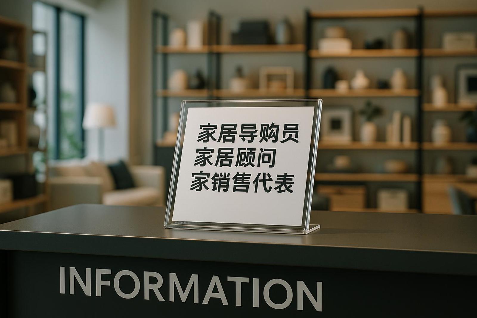 家居销售顾问也是家居导购员的叫法吗?