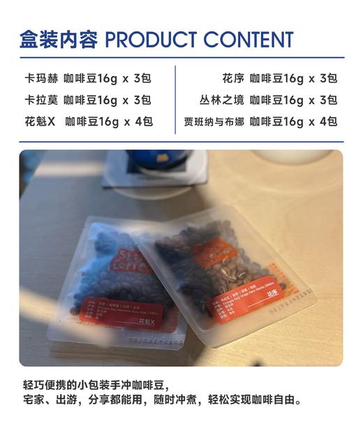 小袋咖啡豆｜埃塞合辑｜经典花香水果风味 商品图2