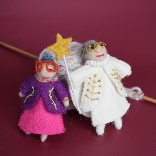 北京仓｜Felt So Good-Faith the Fairy Godmother-仙女教母 费思 羊毛毡 挂件［英国设计师］ 商品图4