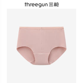 Threegun三枪 舒肤高支棉无痕女三角裤-41082B011