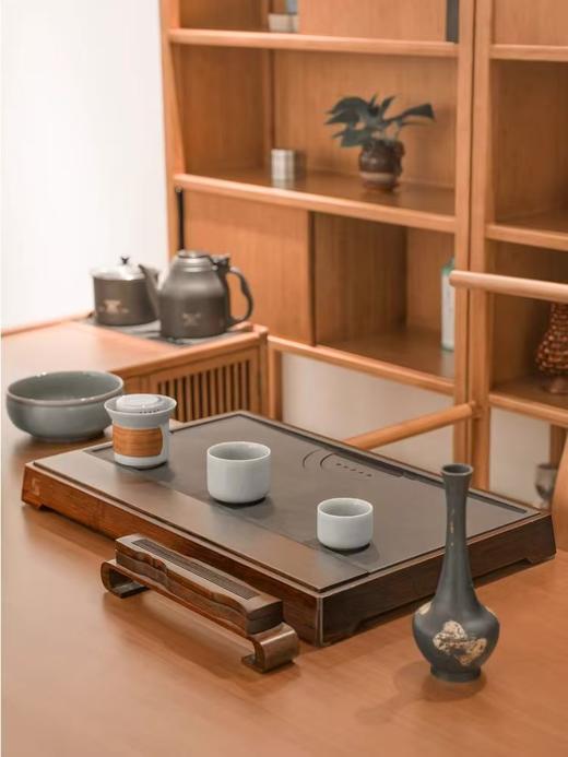 【清仓特惠3.5折，仅1件，无货退款】祥福新款茶盘排水两用涟池茶台长歌茶盘（中）百乐茶盘（中）【不支持补差，非质量问题不退不换】 商品图5