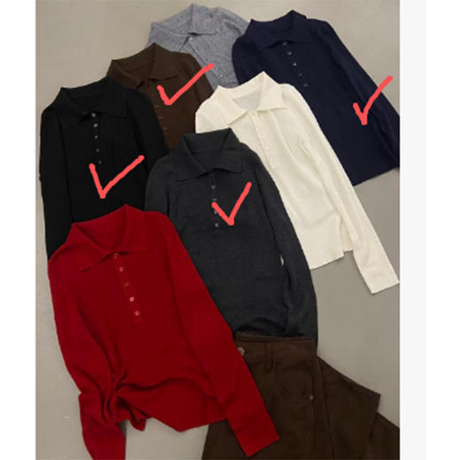 【不退不换】良木礼羊毛上衣（Q25101498） 商品图0