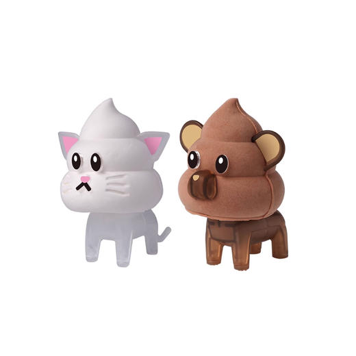 万代 Bandai 黏土模型套件 动物便便套装1 猫&熊BANC4573102688545 商品图0