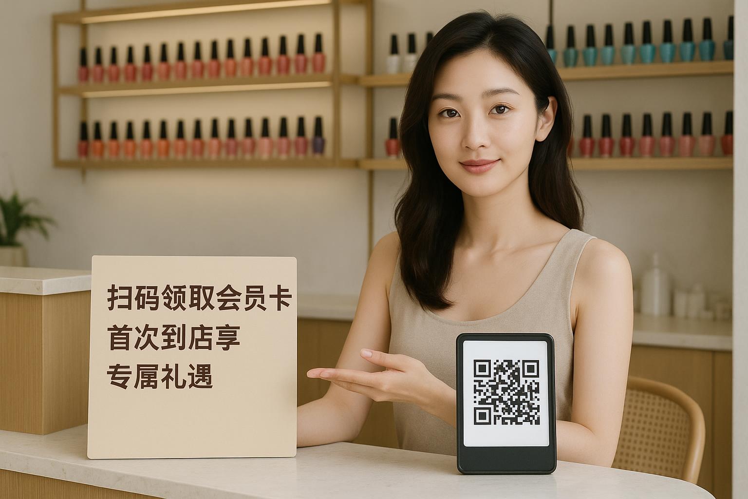 美甲店如何在本地城市快速引流？門店提升客流的方法