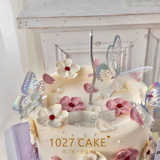 1027CAKE |    浪漫蝴蝶蛋糕  仙系蛋糕 商品图1