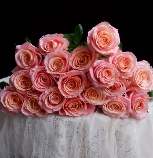 【俊发社区物业中心自提商品】【朱小姐单头玫瑰】鲜花20枝 「橙粉渐变·明媚活力」 商品图2