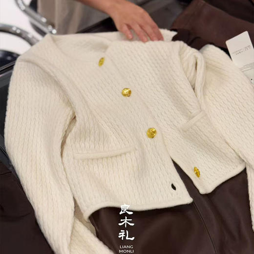 【不退不换】良木礼羊毛小香外套（Q2592474） 商品图0