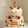 【私人订制】jellycat主题系列水果动物奶油蛋糕 商品缩略图1