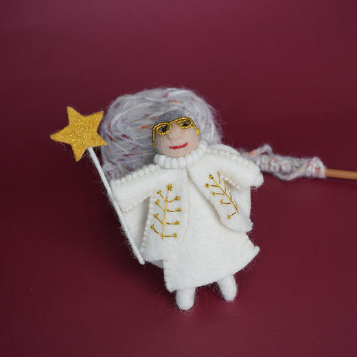 北京仓｜Felt So Good-Faith the Fairy Godmother-仙女教母 费思 羊毛毡 挂件［英国设计师］ 商品图3
