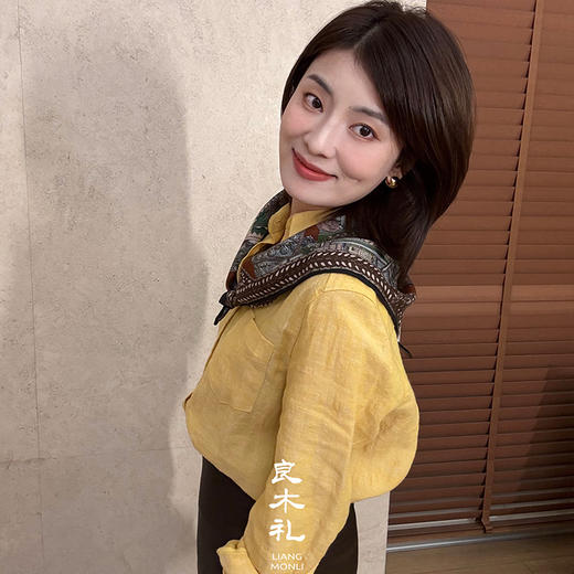 【现货】良木礼亚麻衬衫(Q101602F) 商品图3