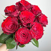 【俊发社区物业中心自提商品】【高原红单头玫瑰】鲜花20枝 「经典暗红色·丝绒质感」 商品缩略图0