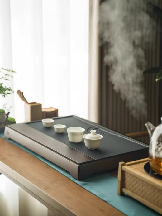 【清仓特惠3.5折，仅1件，无货退款】祥福新款茶盘排水两用涟池茶台长歌茶盘（中）百乐茶盘（中）【不支持补差，非质量问题不退不换】 商品图2