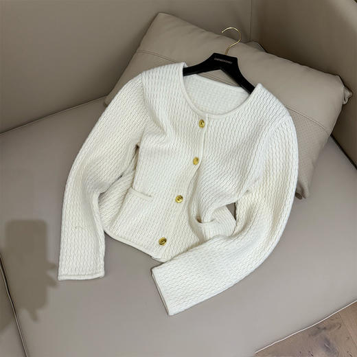 【不退不换】良木礼羊毛小香外套（Q2592474） 商品图1