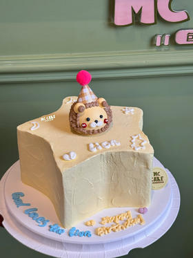 五角星狮子蛋糕