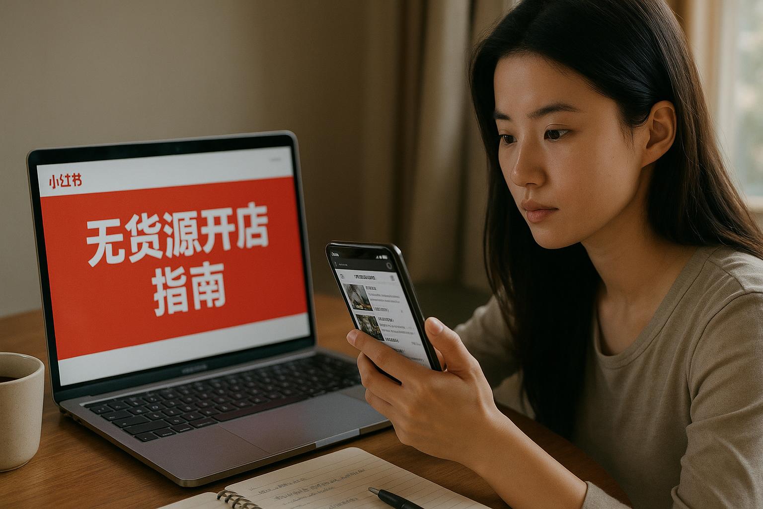 小紅書無貨源開店全流程實操指南：新手如何低成本入局？