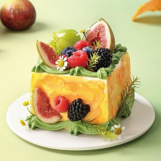 莓果绮梦 ‧ 伯牙绝弦无花果莓果蛋糕，可选5,6,8英寸 商品图0