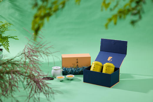 月朗二小礼盒(含罐)四季乌龙100g+金萱乌龙100g 商品图1