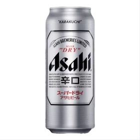 朝日啤酒10.9°P超爽生啤酒 500ml/1听/6听/12听/24听
