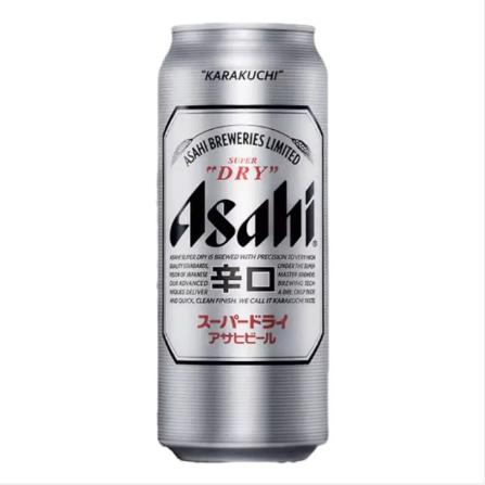 朝日啤酒10.9°P超爽生啤酒 500ml/1听/6听/12听/24听 商品图0