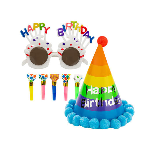 派对氛围眼镜帽子 商品图3