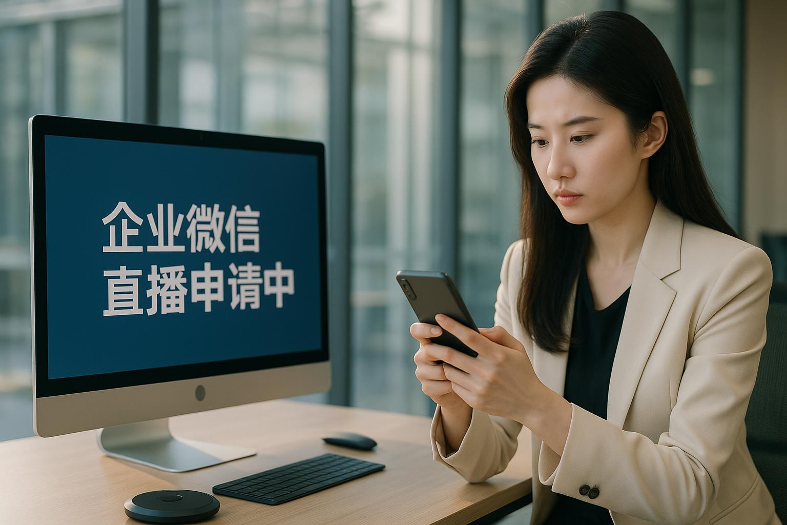 企业微信刚注册能立即开通直播吗？