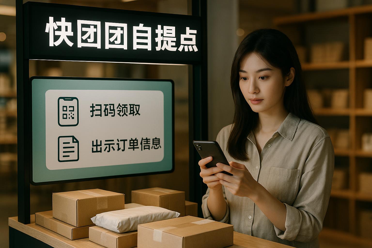 如何查询自提点位置和开放时间？